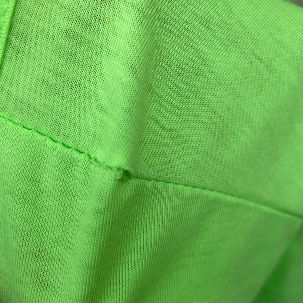 Ultra Flirt | Vintage Neon Green Skull Graphic Loose Top - Picture 8 of 8